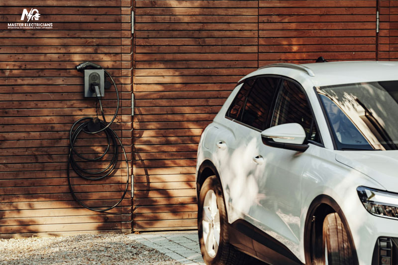 EV charger installation process by licensed electrician in Toronto & GTA