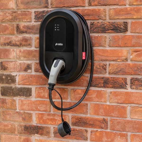 Residential EV charger setup