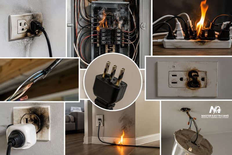 DIY electrical wiring safety risks in a Toronto home