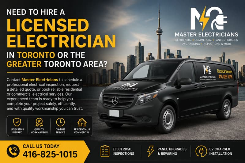 Contact Master Electricians today
