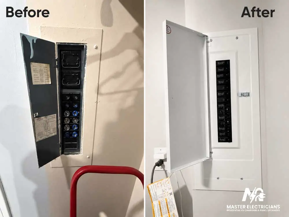 Fuse box and breaker panel comparison