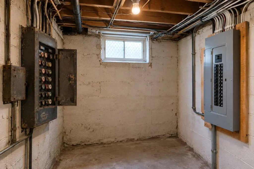 Fuse box replacement in Toronto home